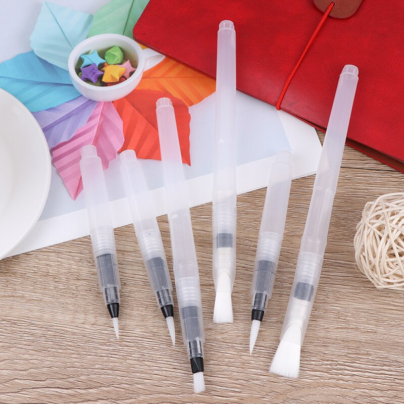 Refillable Paint Brush Water Color Brush Soft Watercolor Brush Ink Pen For Painting Calligraph Drawing Art Supplies