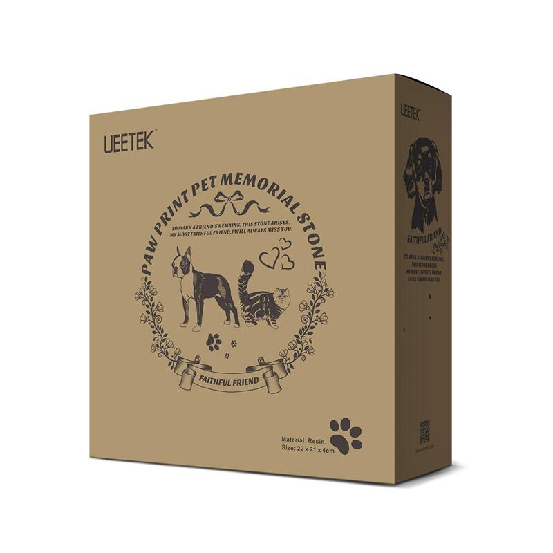 Honden Grafsteen Souvenir Pet Puppy Memorial Stenen Tuin Achtertuin Huisdier Monument Met Fotolijst Poot Graf Voor Honden katten