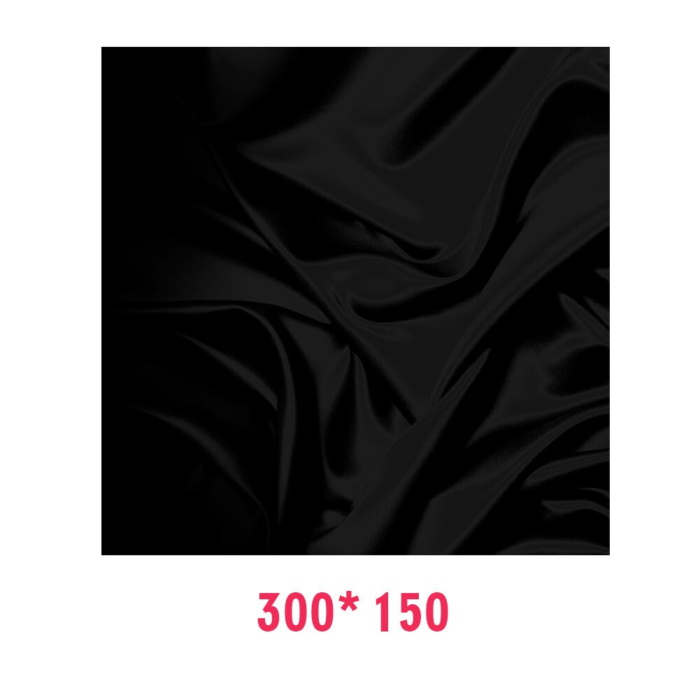 Photo Studio Velvet Reusable Photography Background Light Absorbing Shooting Props Solid Non Reflective Backdrop Black Practical: 150x300cm