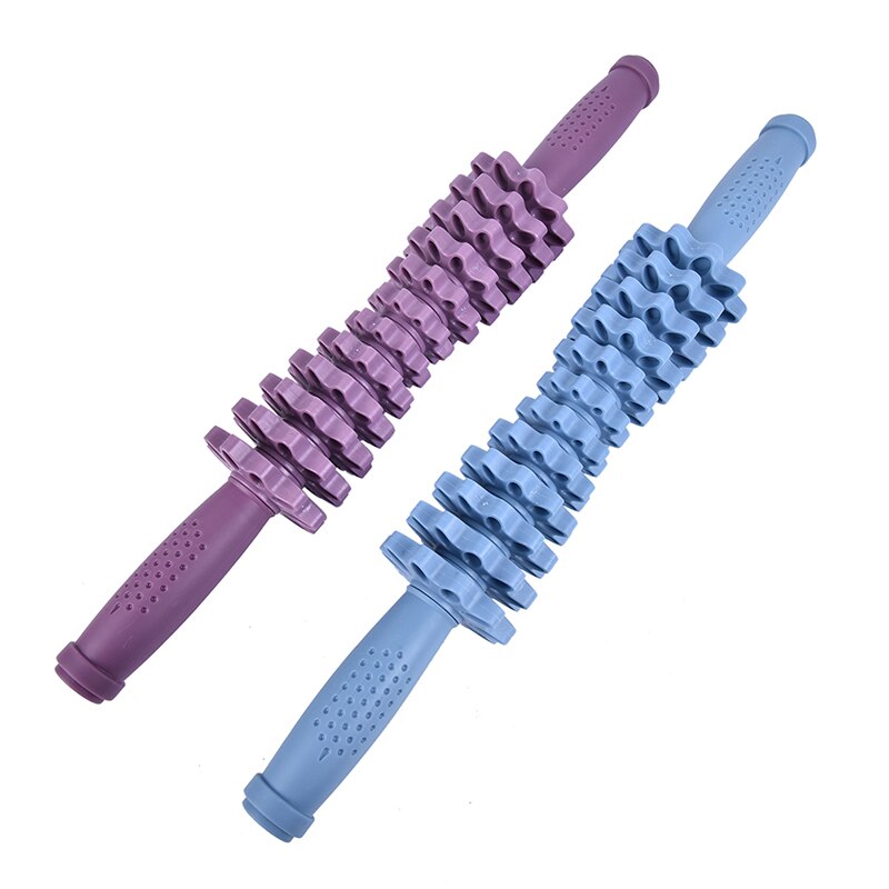 3 in 1 löstagbar 12 växlar justerbar muskelrullemassagesticka för yogablock djupvävnadsmassage
