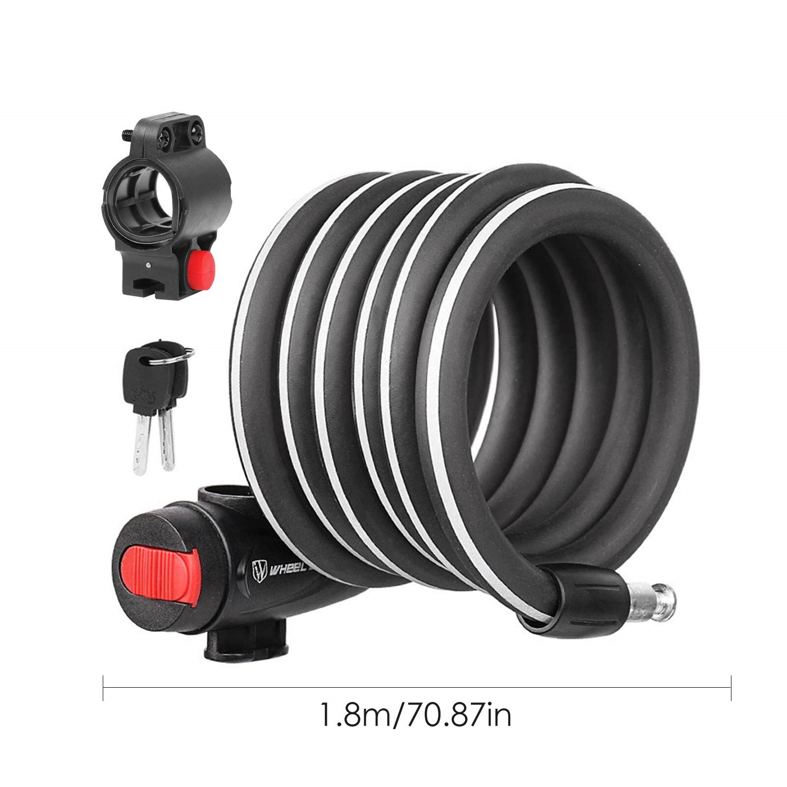 Motorcycle Steel Cable Lock Anti-theft Mountain Bike Lock Safety Accessories For Electric Bikes Bicycles Motorcycles