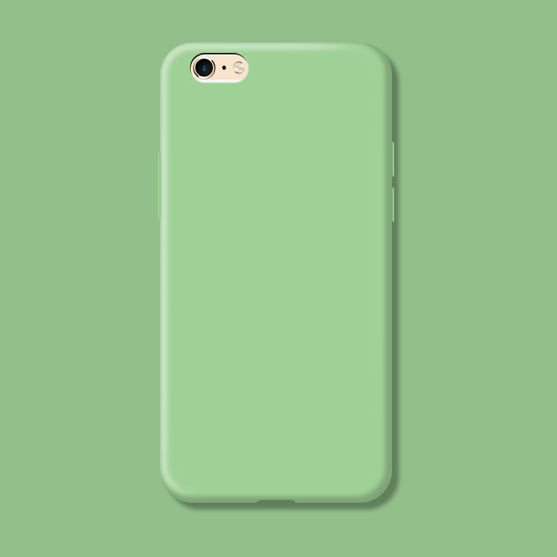Für iphone 6 6s Fundas Original Fall Für iphone6 6s Stoßfest TPU Flüssigkeit Silikon Schutzhülle Telefon Zurück Abdeckung für iphone 6 Fall: Rosa