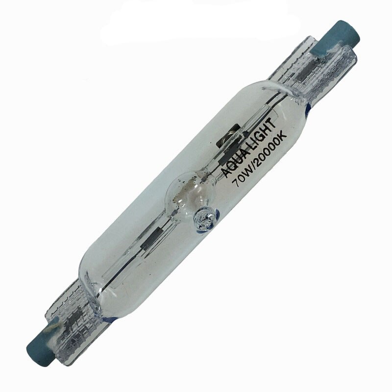 HQI-bombilla de haluro metálico, 70W, 8000k, 6500k, 10000k, 14000k, 20000K, doble extremo, R7S, 70w, 8000k: 70W 20000K