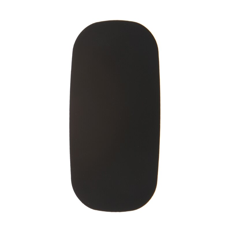 1pc Silicone Mouse Skin Mouse Cover for Apple Magic Mouse Cover Protector Film: black