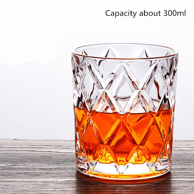 Europese Crystal Glas Wijn Glas Whisky Brandy Glas Eenvoudige Binnenlandse Wijn Accessoires: e