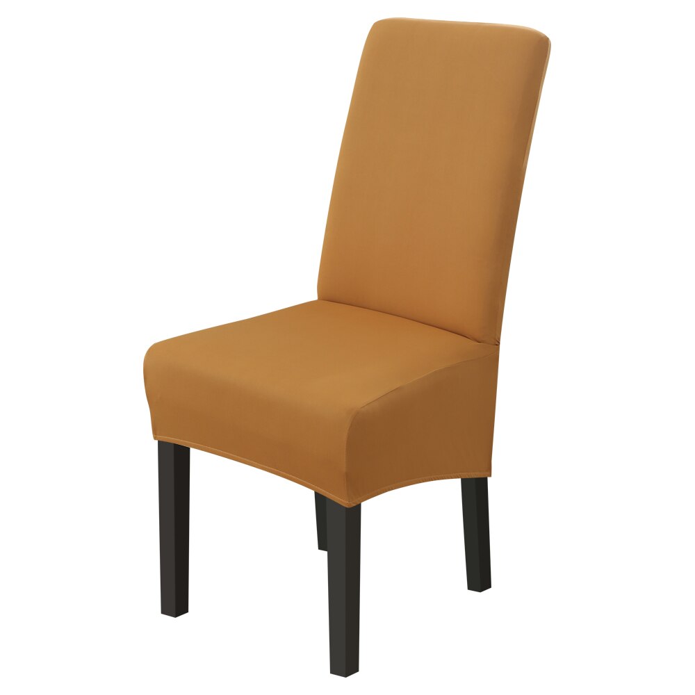 Xl storlek lång rygg rygg stolsöverdrag spandex tyg stolsöverdrag restaurang hotell fest bankett säte slipcovers: Plommon