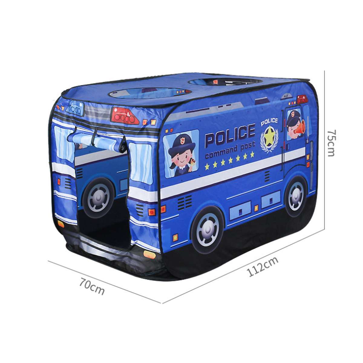 Game House Play Tent Fire Truck Bus Foldable Up Toy Playhouse Cloth Children's Toy Tent Firefighting Model House Bus