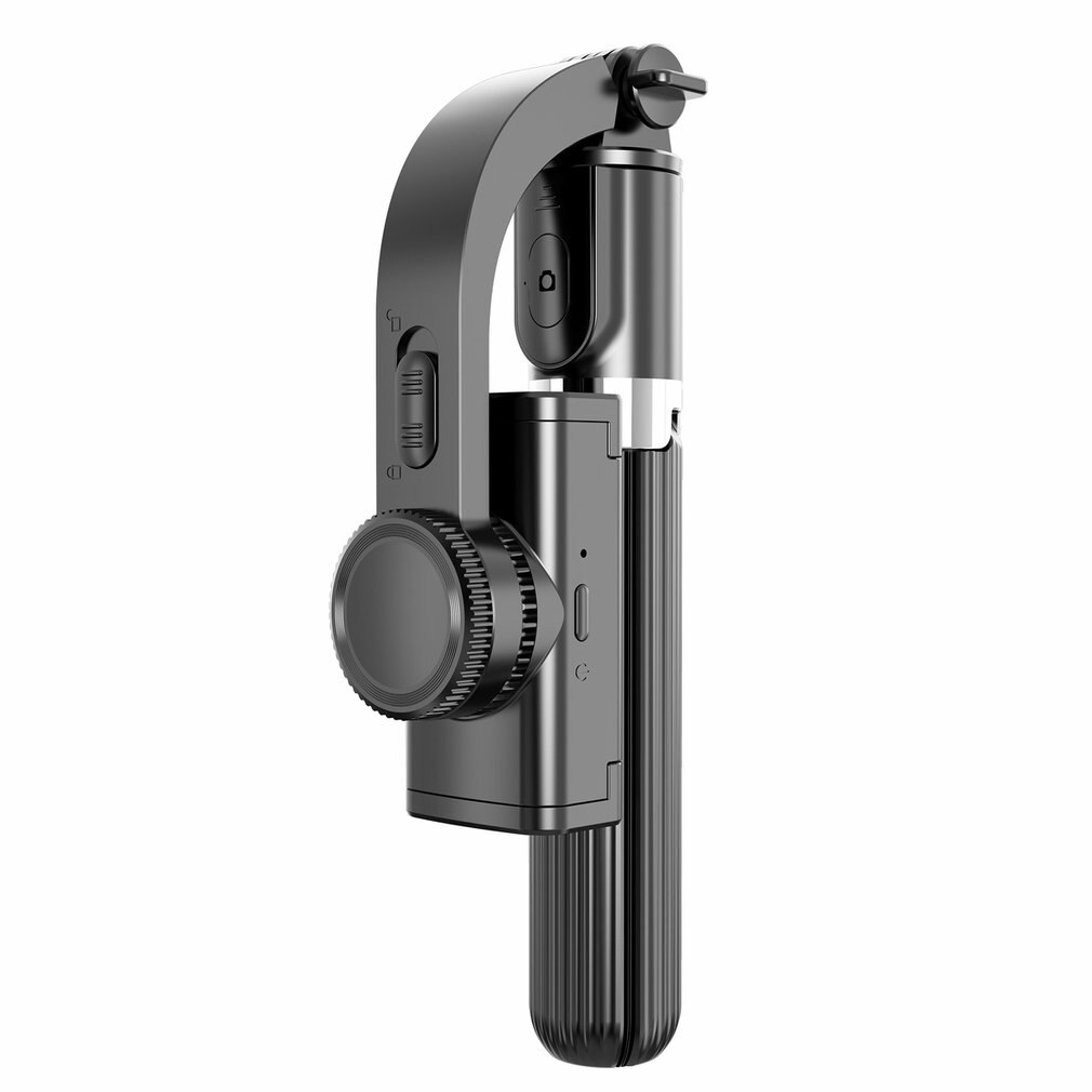 GS08 Enkele Axis Handheld Gimbal Stabilizer Met Draadloze Sluiter Statief Voor Smartphone Actie Camera Video Record Live Gereedschap: L08