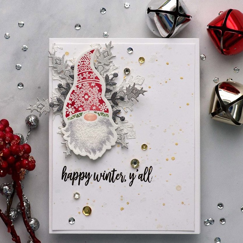 Christmas Santa Clear Stamps for Scrapbooking Card Making Silicone Craft Stamps Transparent