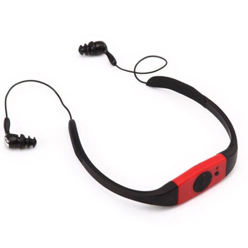 Reproductor MP3 subacuático con 8GB de memoria, reproductor de música deportiva, radio FM, resistente al agua IPX8