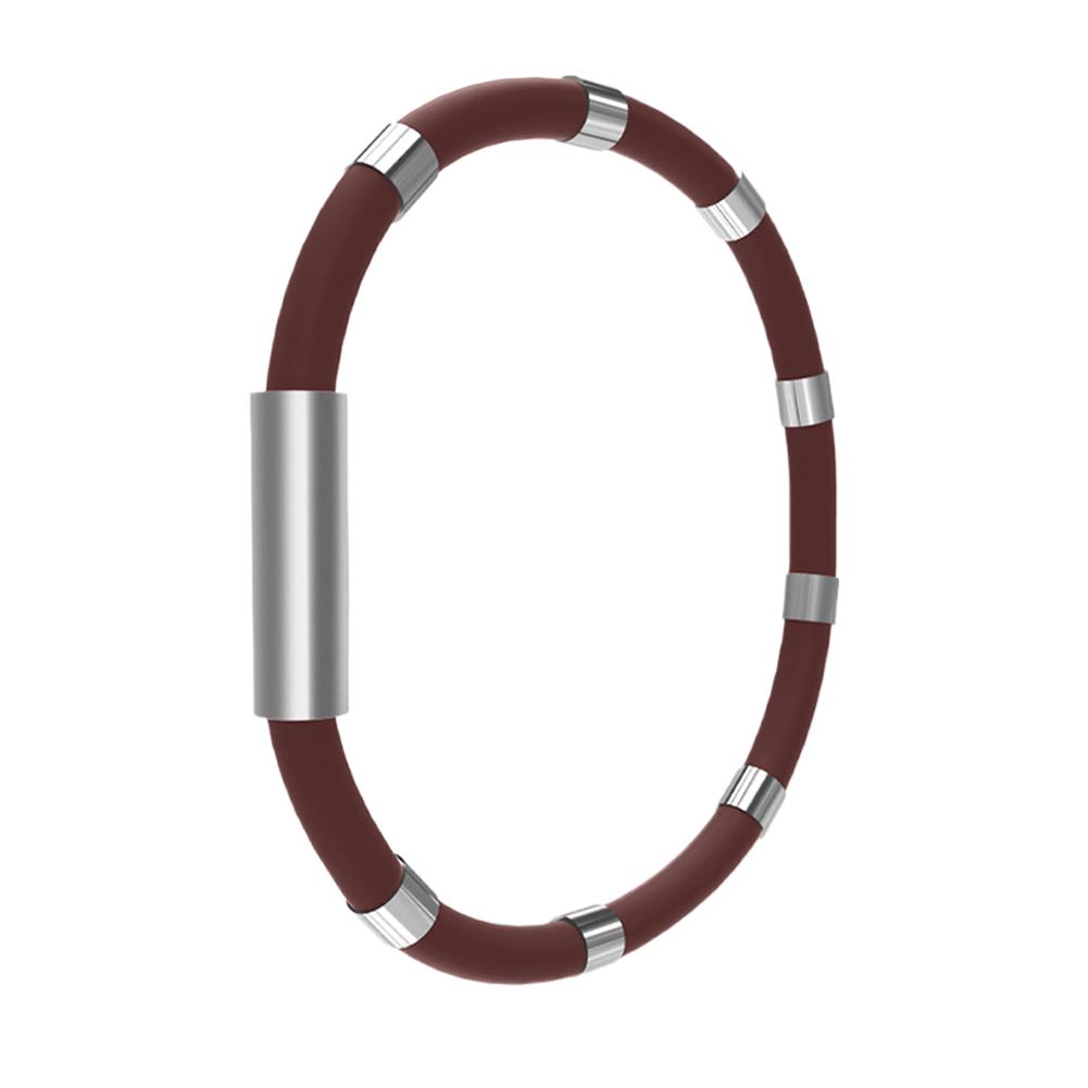 Pulsera antiestática para coche, elimina la electricidad estática del cuerpo humano, pulsera deportiva magnética para parejas con estilo, accesorios para coche: Tipo de aleta de tiburón