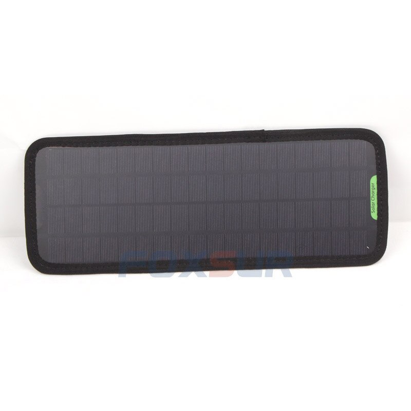 12v solarzellen-batterieladegerät für autobatterien mit hoher effizienz , 5w 12v -ladegeräte für auto, motorrad und roller