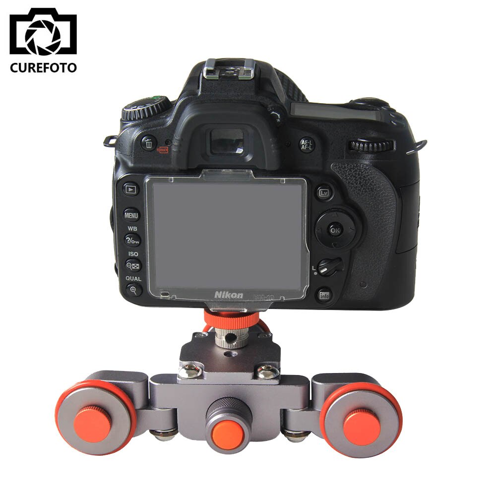 Flexibele Elektrische Video Dolly 3-Wiel Katrol Auto Rail Rolling Track Slider Skater Dolly Voor Canon Nikon Sony GH4 DSLR Camera