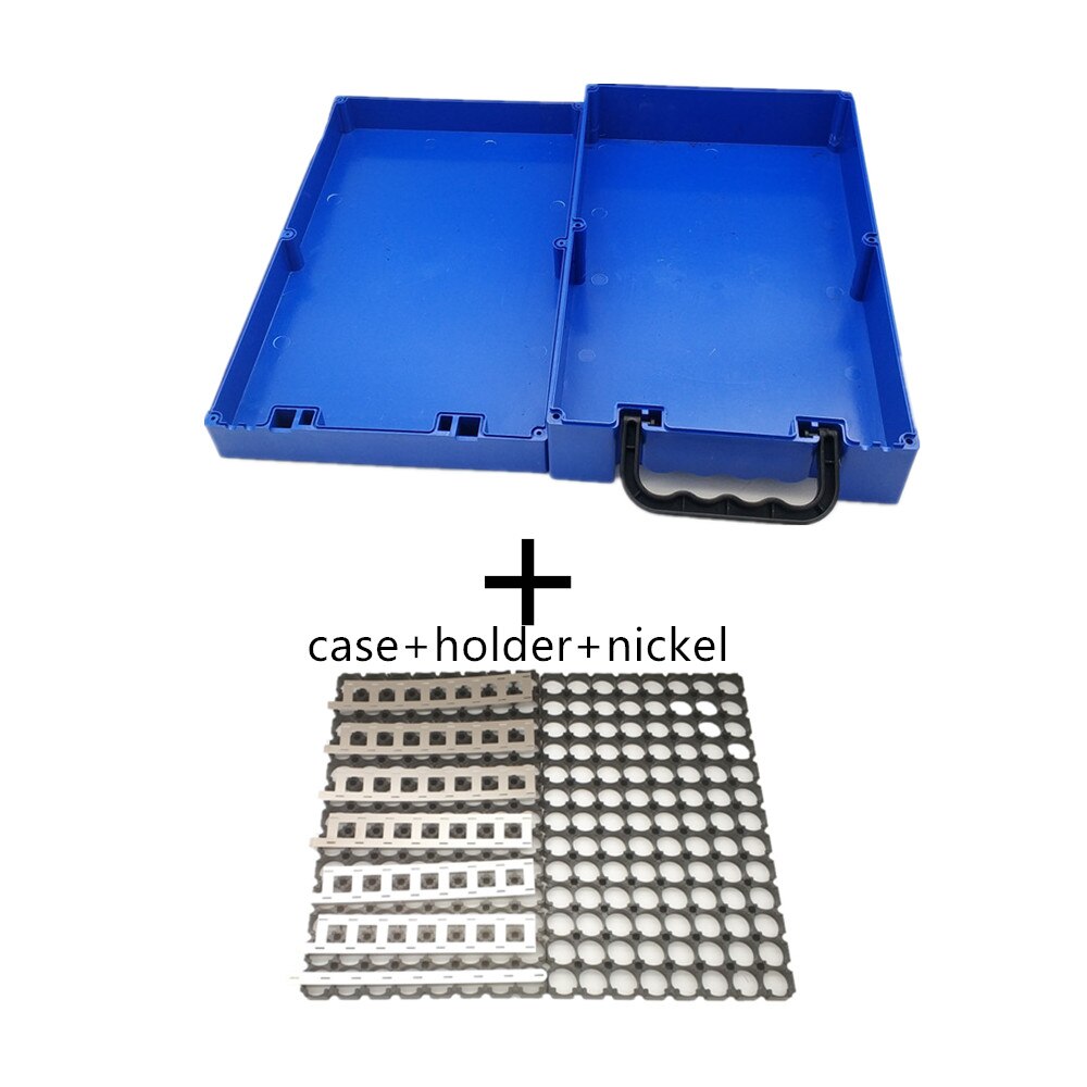 48V 60V 72V KA 20Ah 12Ah Lithium Battery Box 18650 li-ion Pack Cell Housing Case Shell Holder DIY EV eBike E-bike ABS Waterproof: case holder nickel
