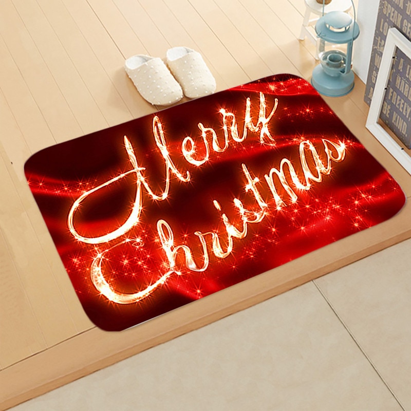 noël tapis extérieur tapis paillasson Santa ornement noël décoration pour la maison noël Navidad déco Noel nouvel an