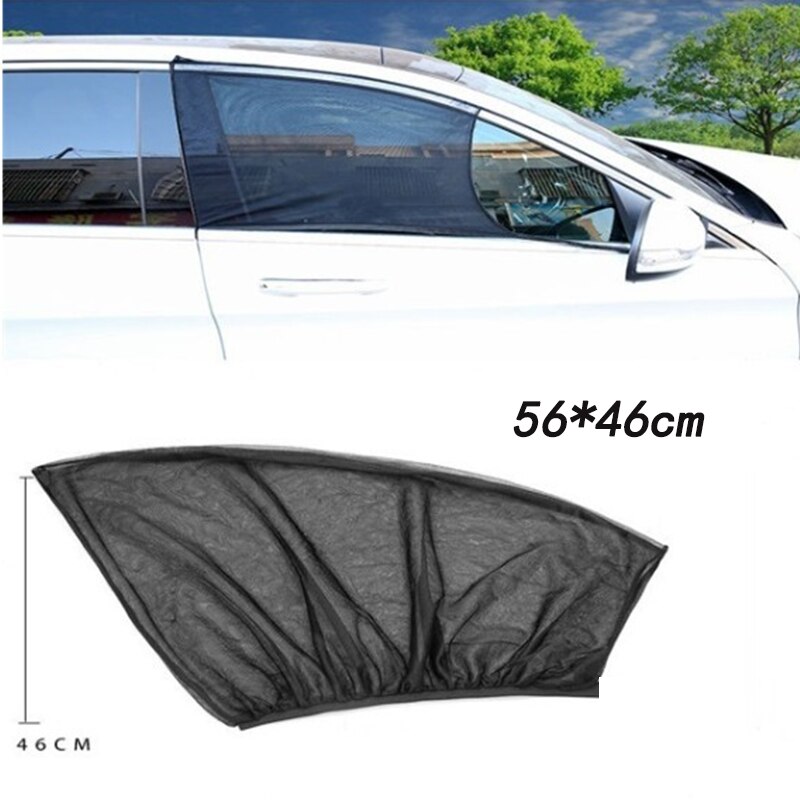 Car curtain black screen sun protection and thermal insulation side window car shade car curtain universal sun protection