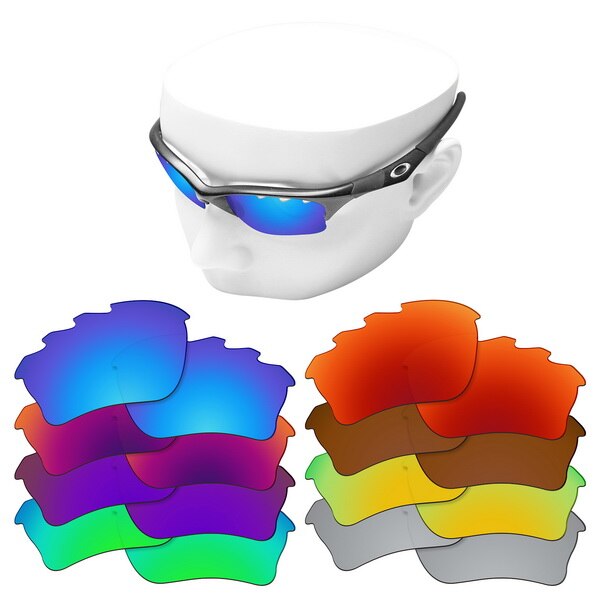 OOWLIT Polarisierte Ersatz Linsen für-Oakley Half Jacket XLJ Belüftet Sonnenbrille