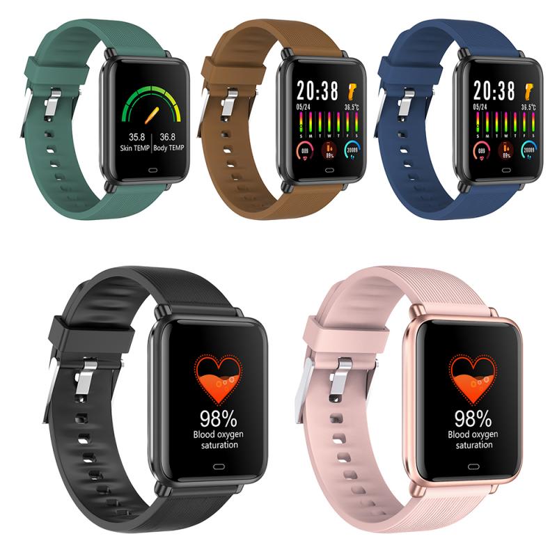 Smart Bracelet Q9T Smart Bracelet Body Temperature, Refreshment Rate Blood Pressure And True Blood Oxygen Monitoring