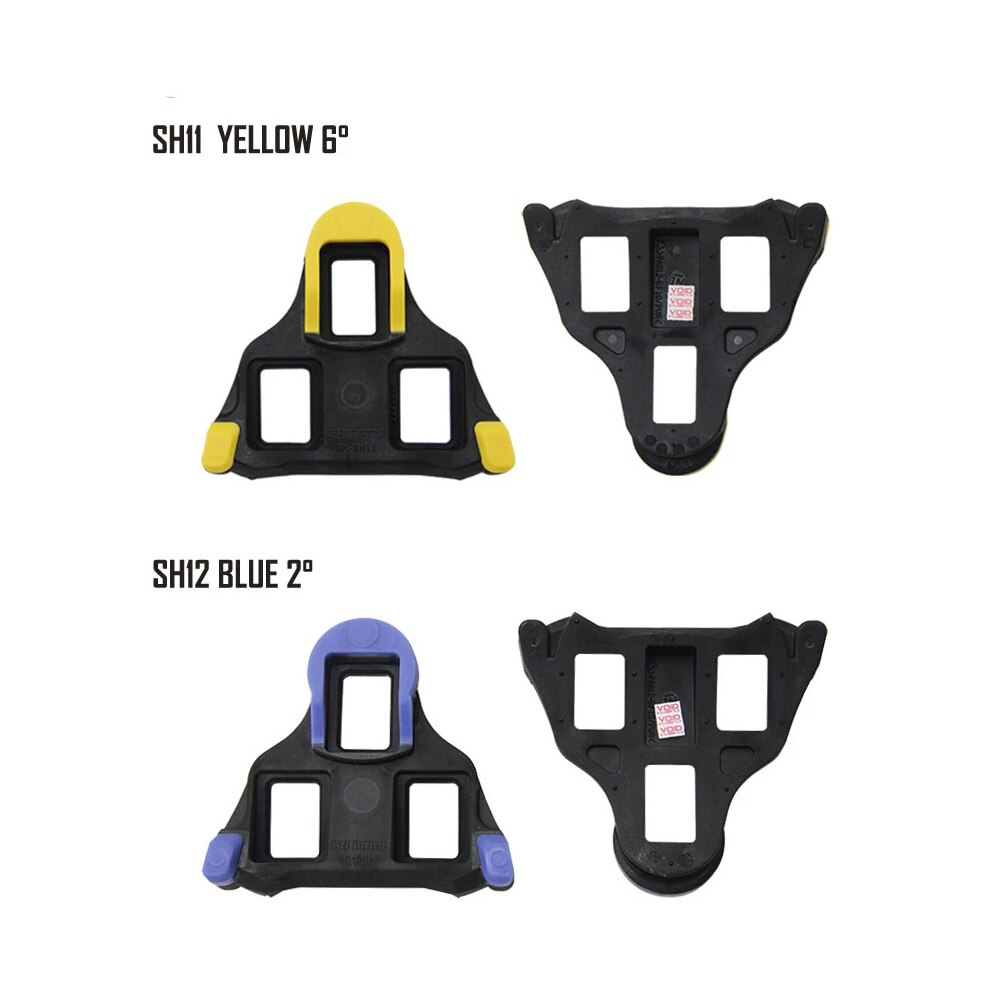 Juego de calas para SHIMANO SPD SL, SM-SH10 SH11 SH12, Pedal de bicicleta de carretera, Dura Ace, Ultegra