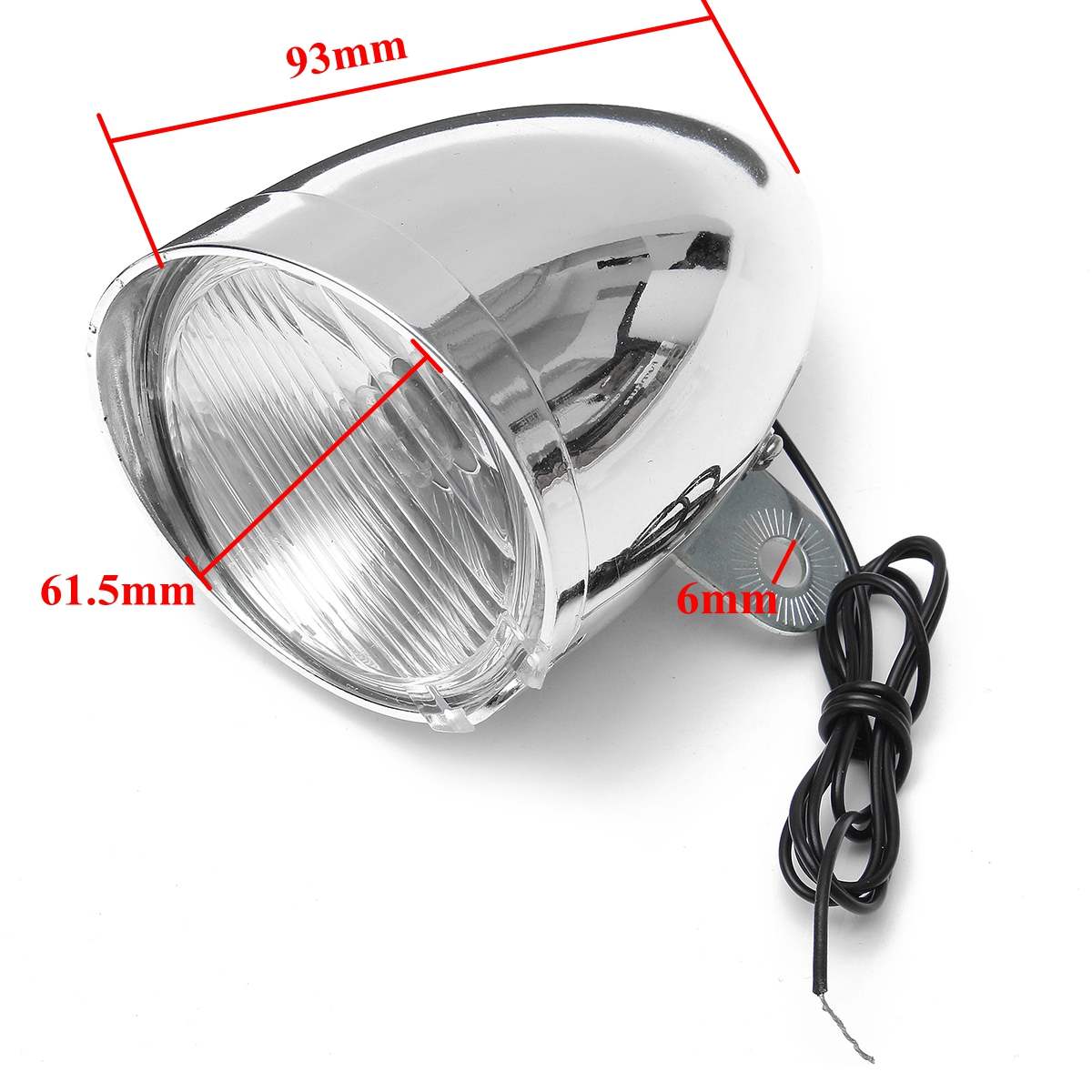1 ensemble 6V 3W vélo pour Dynamo lumières ensemble sécurité pas de piles nécessaire phare feu arrière lampes LED pour vélo adapté à tous les vélo