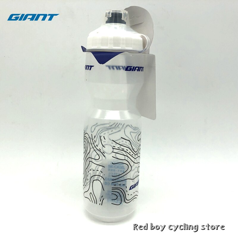 GIANT Official Gear Sports cycling bike 600ml 750cc Ultralight Water Bottle outdoor bicycle bottle Cycle Equipment: 750ml Black line