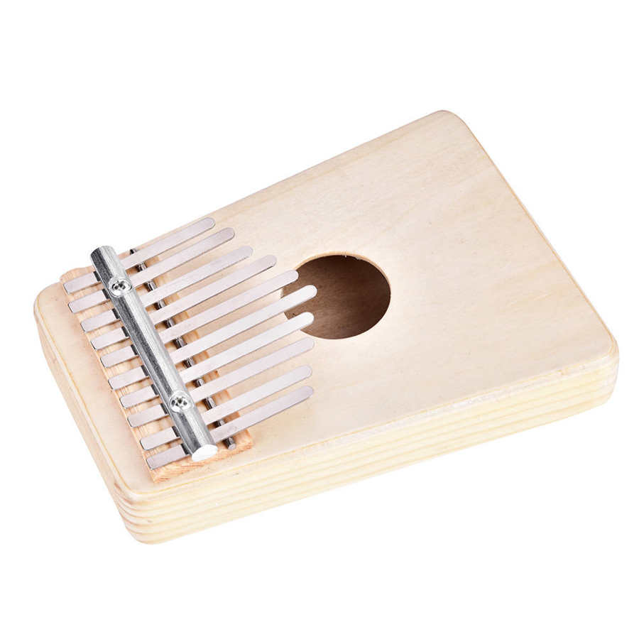 Kalimba en bois 10 clé doigt pouce Piano Mbira pouce Percussion clavier Piano