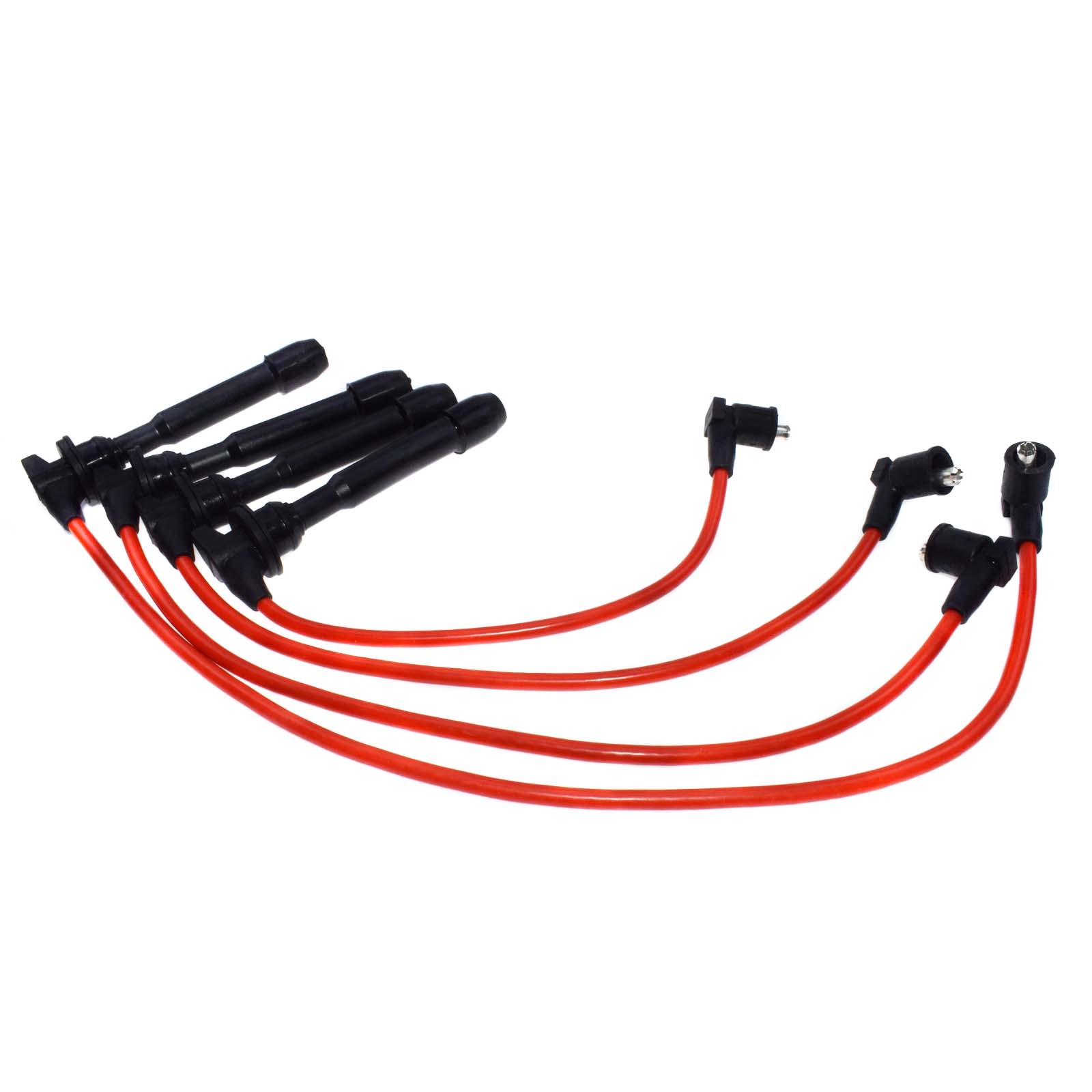 WOLFIGO Fit Hyundai Elantra Tiburon Tucson Spectra conjunto de cables de bujía 27501-23B70