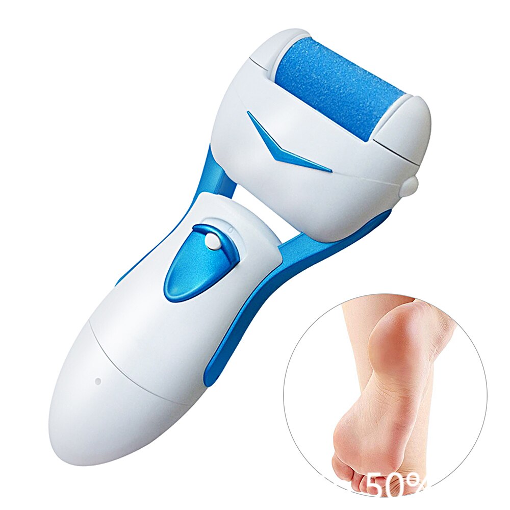 Lima eléctrica para pies de costura, herramienta roja para el cuidado de los pies, máquina de pedicura, rodillo para pelar la piel, Lima removedora de callos para Talón de hombre, novedad
