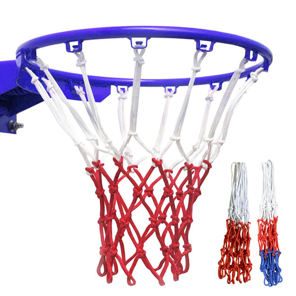 Outdoor Sport Basketbal Net Standaard Nylon Draad Basketbal Hoop Mesh Net Bord Velg Bal