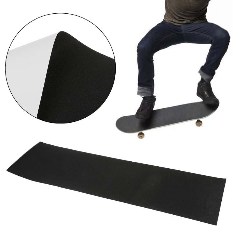 Pro Skateboard Deck Sandpaper Grip Tape Skating Board Longboarding 81x21cm H58D