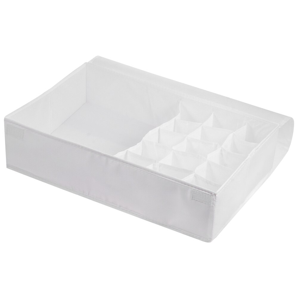 Underwear Organizers Storage Box Bin Cabinet Closet Drawer: White 03