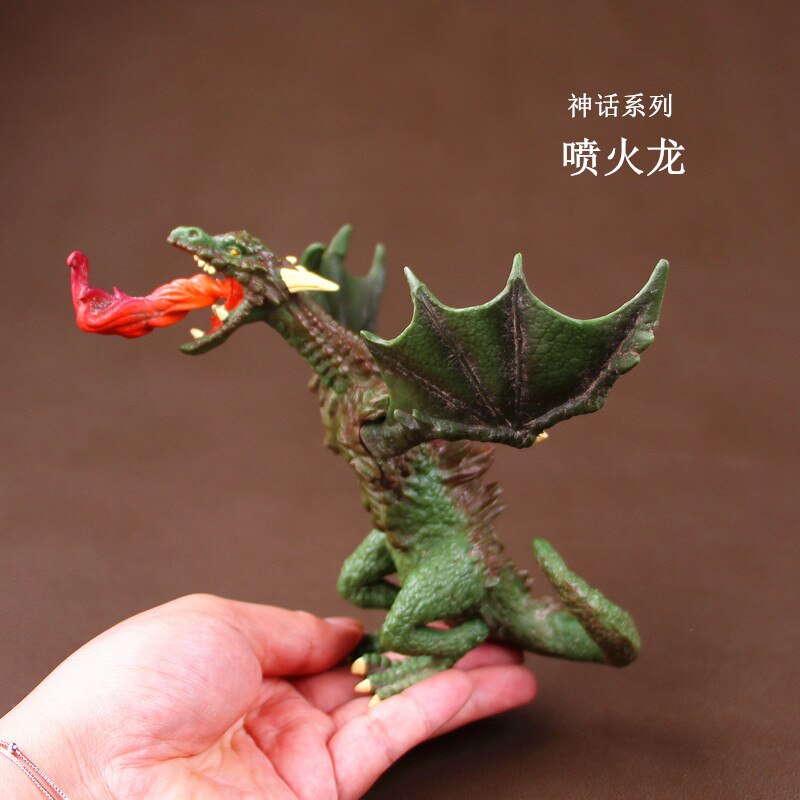 Papo Charizard Shi Maoge Dragon Collection Of ancient Animal Models Children&#39;s toys