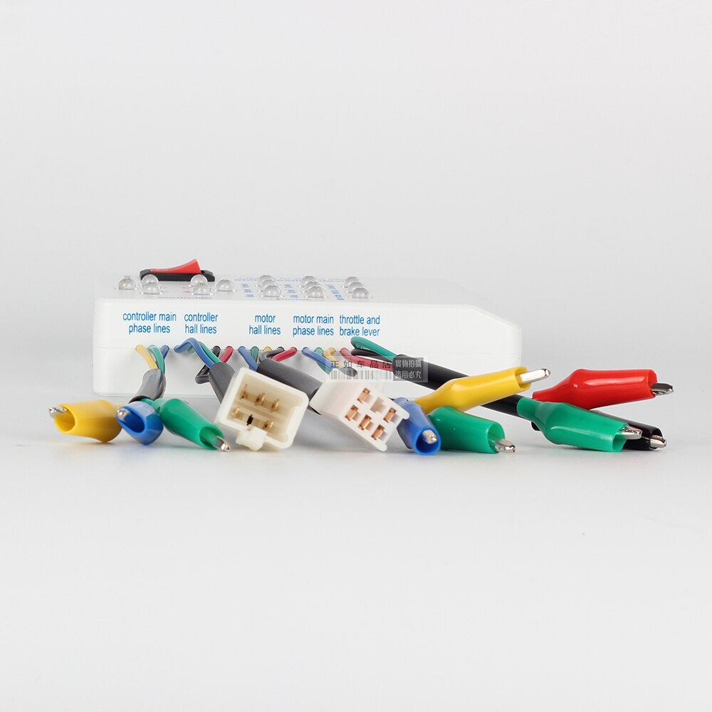 Brushless Motor Tester Ebike Testing Device Electro Car Repair Universal Electric Vehicle Detector Controller Hall Detector