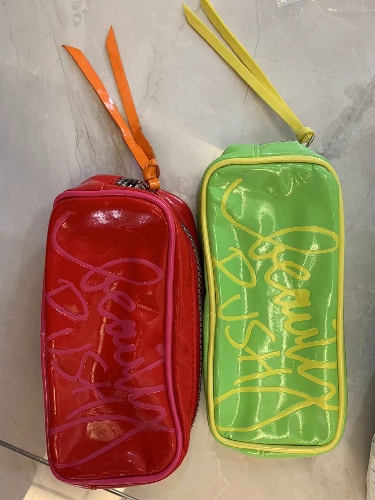 Vrouwen Effen Kleur Bezaaid Id Credit Kaarthouder Volledige Ritssluiting Korte Portemonnee Portemonnee Klinknagel Portemonnee Organisator Kaart Zak