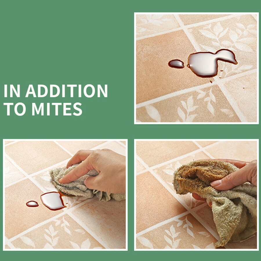 Self-adhesive Kitchen Oilproof Film High Temperature Resistance Wall Sticker Waterproof Wallpaper Mosaic Vinyl Tile Wallstickers