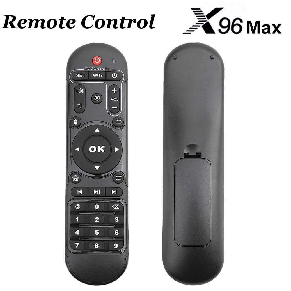 Télécommande IR pour X96MAX X98PRO X92 Android TV Box télécommande IR pour X96 MAX X92 X98 PRO décodeur lecteur multimédia: Default Title