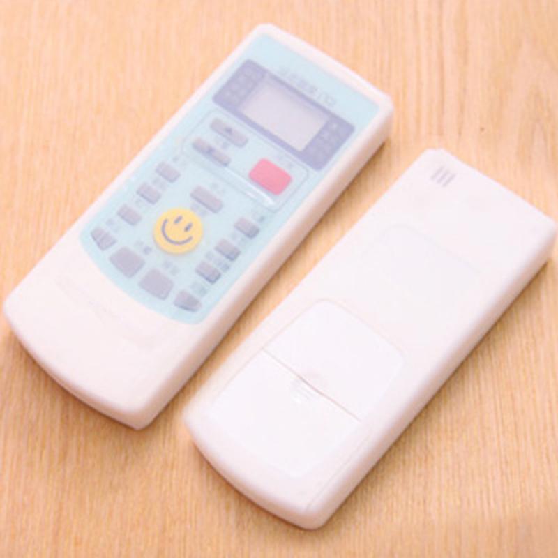 Funda protectora de silicona antipolvo para mando a distancia de TV, 4 tamaños, transparente, bolsa de almacenamiento: 01