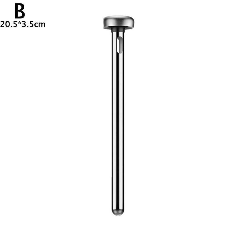 Portable Steel Beer Stick Chiller Cooling Stick Ice Cold Ice Wine Stick Beverage Drinking Beer Cooler Bar Accessories: Silver