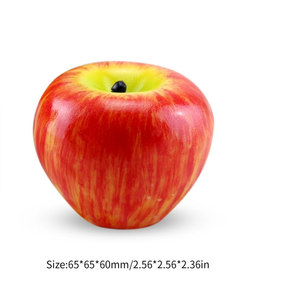 Lovely Cute Red Apple Shape Fruit Scented Candle Home Decoration Christmas Candle Birthday Candle Lamp