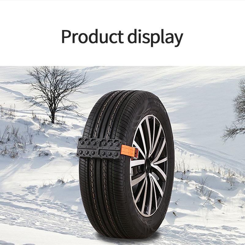 2 stk / sæt dækhjulskæde til is sne mudder sand vejsikker kørsel skridsikker nødsnekæder til lastbil suv biltilbehør