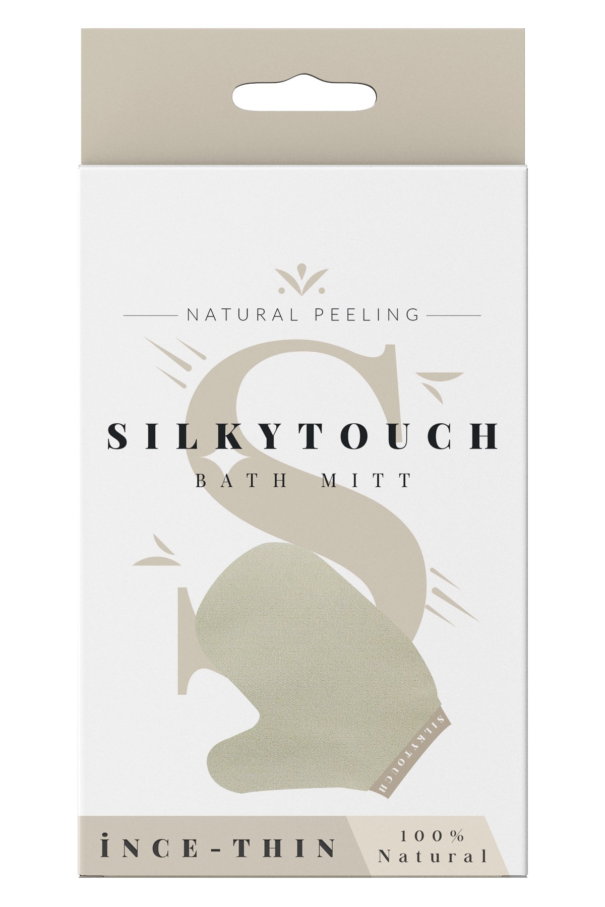 Silky Touch 100 Floss Exfoliating Bath Thin Mitt