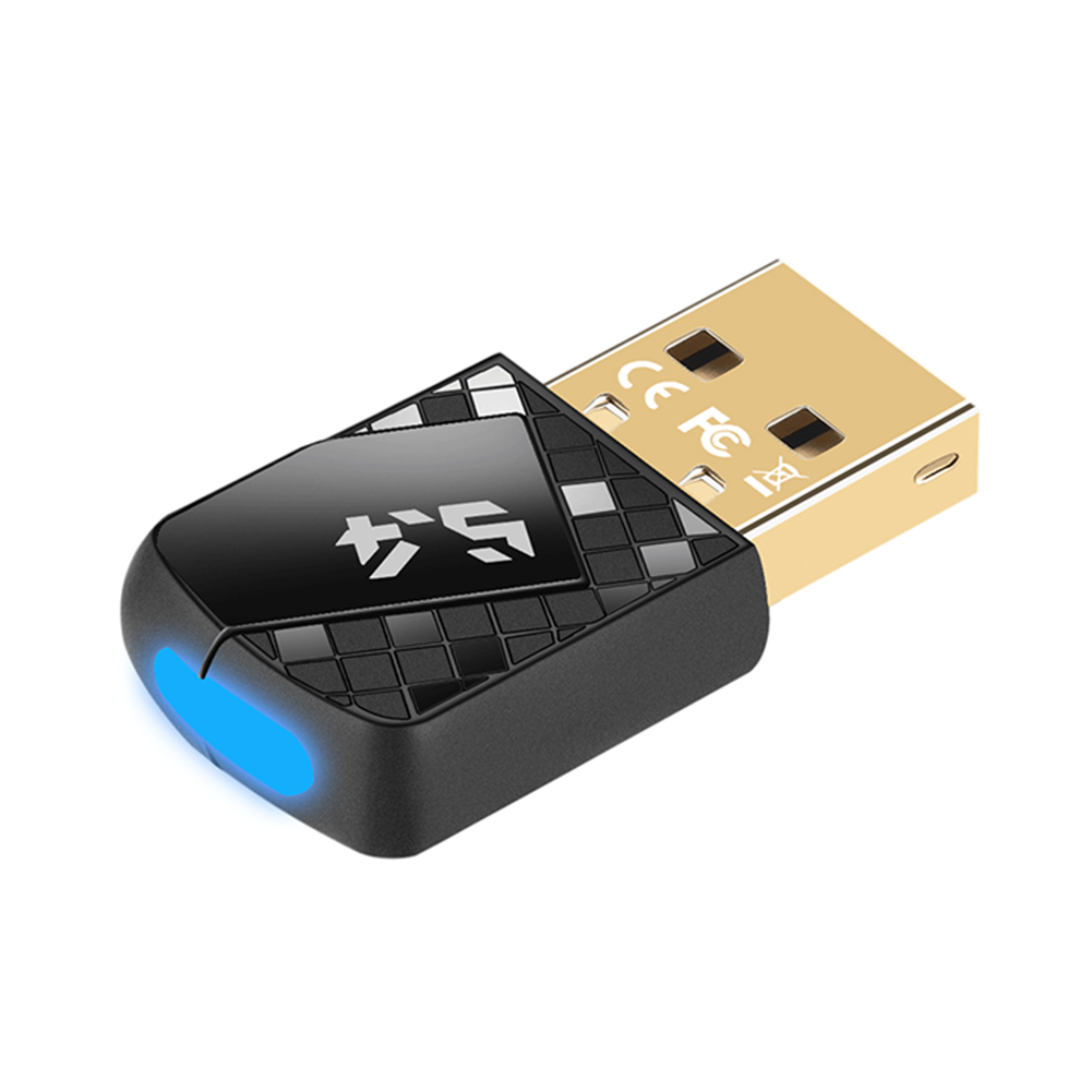 USB Bluetooth-Compatible 5.4 Dongle Adapter Bluetooth-Compatible Dongle Drive Free for PC Speaker Wireless Mouse Keyboard