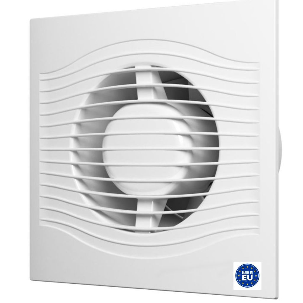 Extractor de baño silencioso, 25 db ¡16x16 cm 7,8 W tipo 100 mm Extractor renovador de aire de baños silencioso! Elimina