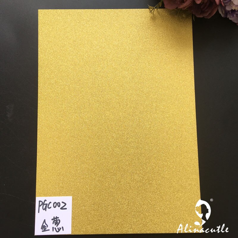 6 colors x 2sheet card stock paper card stock Color Shades Glitter A4 250gsm Paper DIY Scrapbooking paper pack paper craft