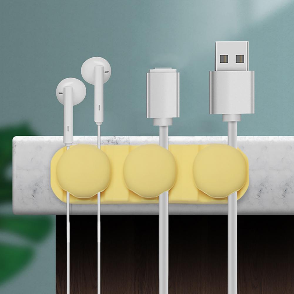 Organisateur de fil Compact et utile, 4/6 trous, gain de place, fixation de câble Portable, Flexible pour la maison