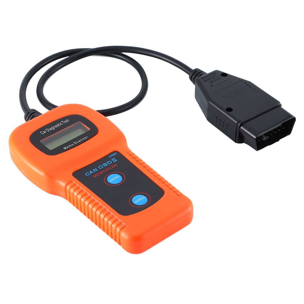 U480 Reader Tool U480 OBD2 OBDII EOBD Check Engine CAN-BUS Auto Scanner Trouble Code Reader Tool for Car