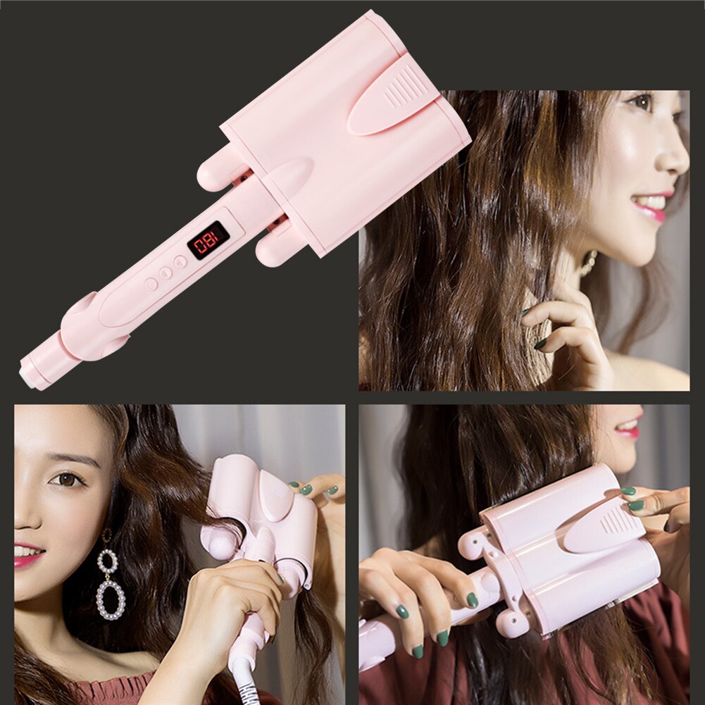 Ceramic Hair Curler Rollers Curling Iron Hair Styling Tools Curling Irons Temperature Control Fast Heating Splint Hair Wand