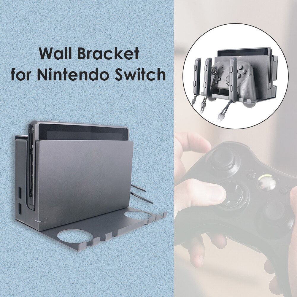 Nintendo Switch Wandmontage - Aluminium Pro Controller Beugel & Joystick Stand