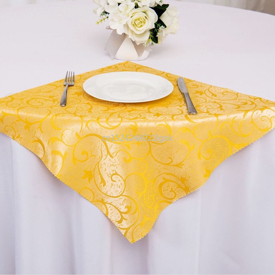 10PCS Hotel Coffee Shop Cup Cloth Placemat Cloth Restaurant Napkin Cloth Folded Square Cloth Mouth Cloth Does Not Shed Hair