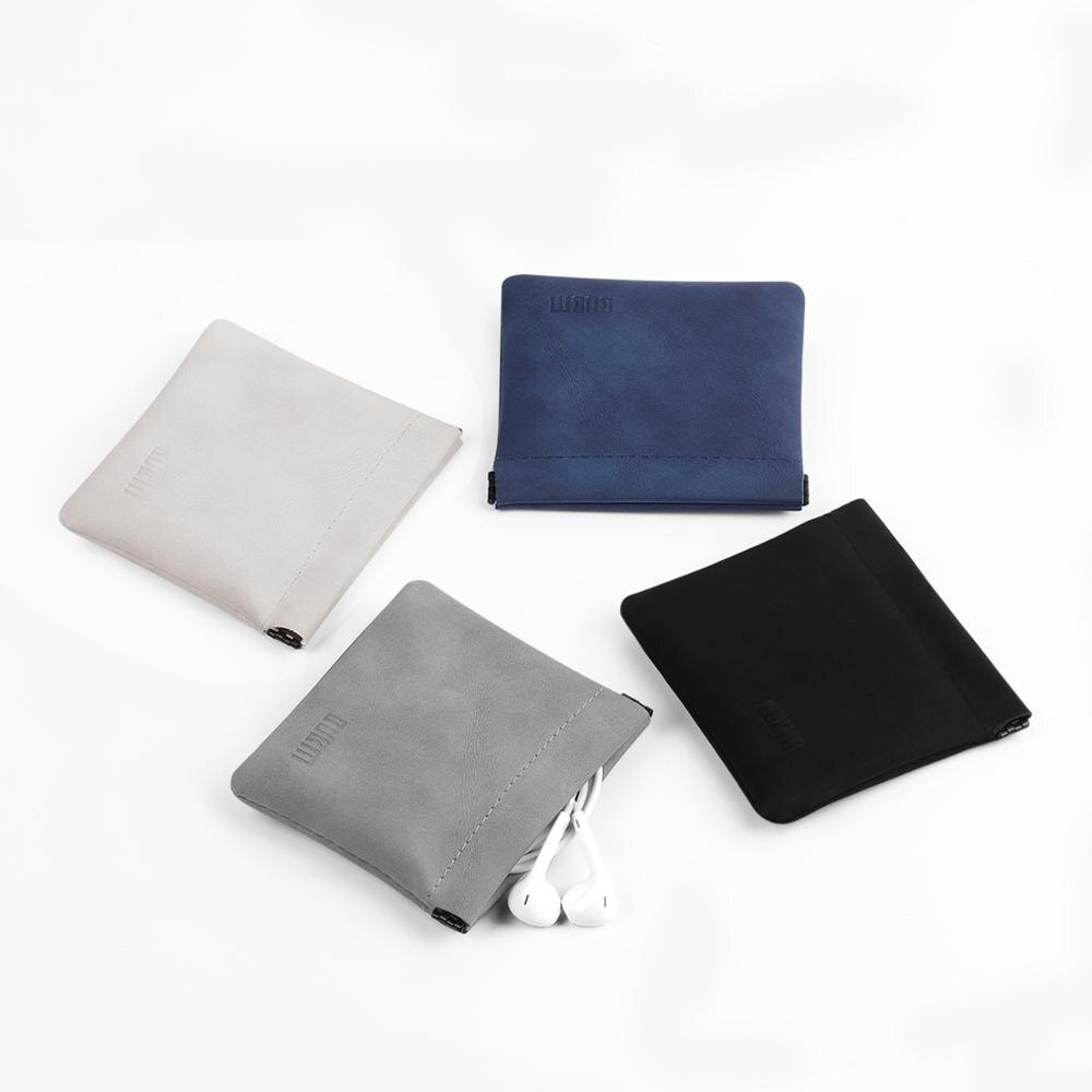 Bumb reise-edelstahl-aufbewahrungstasche für kopfhörer, zubehör, speicherkarten, usb-organizer und kabel